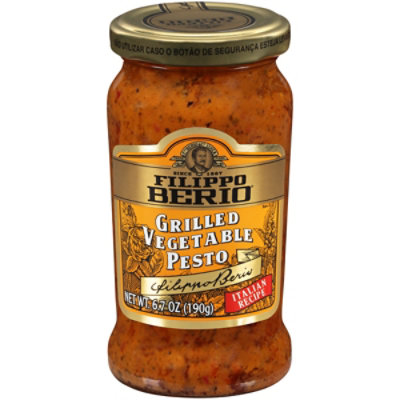 Filippo Berio Grilled Vegetable Pesto - 6.7 OZ - Image 4