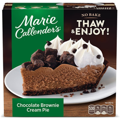 Marie Callender Brownie Cream Pie - 25 Oz - Image 1
