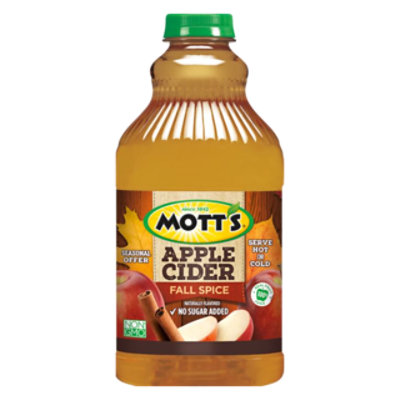 Motts Apple Cider Spice Pet - 64 FZ - Image 1