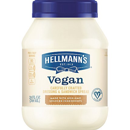 Hellmanns Vegan Dressing & Spread - 24 FZ - Image 2
