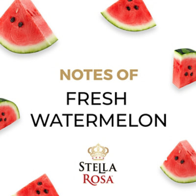 Stella Rosa Watermelon Semi Sweet Rose Wine - 2-250 Ml - Image 2