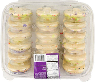 Halloween Green & Purple Frosted Sugar Cookie Tray - 24.3 OZ - Image 5