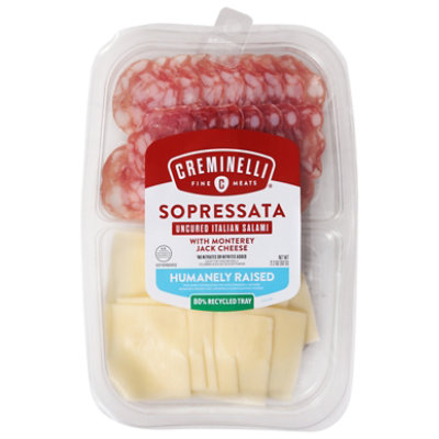 Creminelli Sopressata And Monterey Jack Cheese - 2.2 OZ - Albertsons