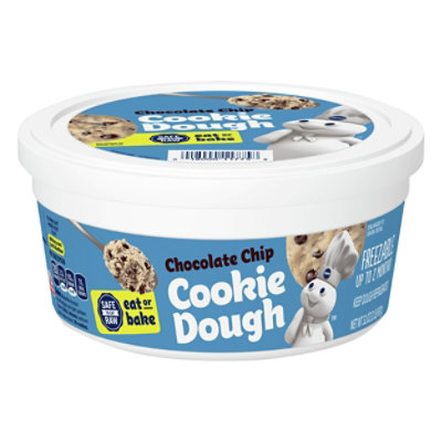 Pillsbury Chocolate Chip Cookie Dough 32 Oz Tom Thumb