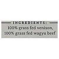 Force Of Nature Venison & Wagyu Beef Grass Fed Patties - 16 OZ - Image 5