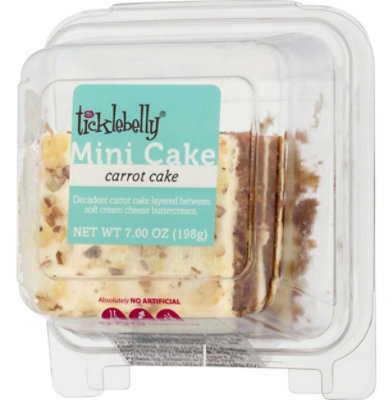 Ticklebelly Carrot Cake Mini Cake - 7 OZ - Image 4