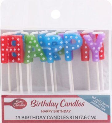 Bc Happy Bday Rnbw Candle Ea - 13 CT - Image 2