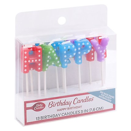 Bc Happy Bday Rnbw Candle Ea - 13 CT - Image 1