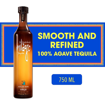 Milagro Anejo Tequila - 750 ML - Image 2