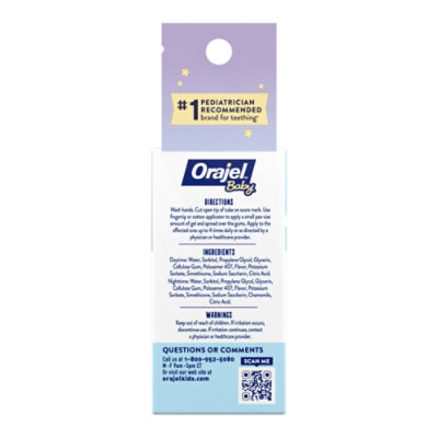 Orajel Baby Non Medicated Cooling Gel Daytime & Nighttime - .36 OZ - Image 5