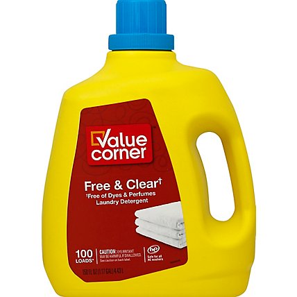 Value Corner Laundry Detergent Free And Clear - 150 FZ - Image 2