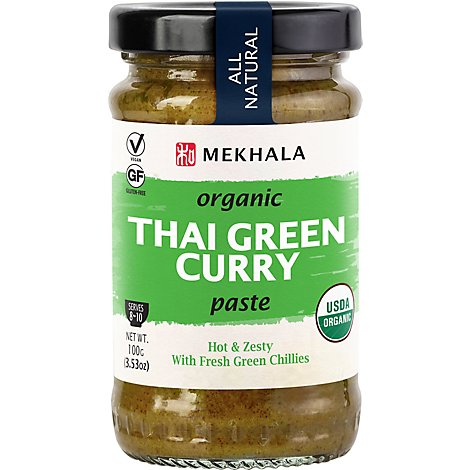 Mekhala Curry Paste Thai Green - 3.53 OZ