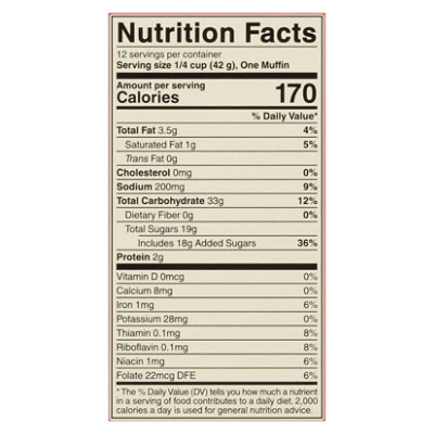 Lehi Roller Mills Blueberry Muffin Mix - 1.13 LB - Image 4