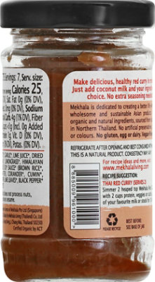 Mekhala Curry Paste Thai Red - 3.53 OZ - Image 6