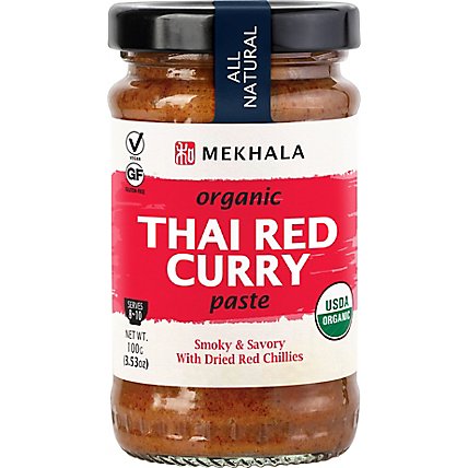 Mekhala Curry Paste Thai Red - 3.53 OZ - Image 1