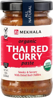 Mekhala Curry Paste Thai Red - 3.53 OZ - Image 1