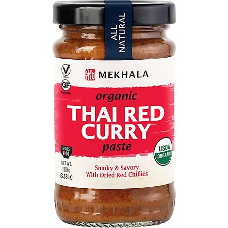Mekhala Curry Paste Thai Red - 3.53 OZ