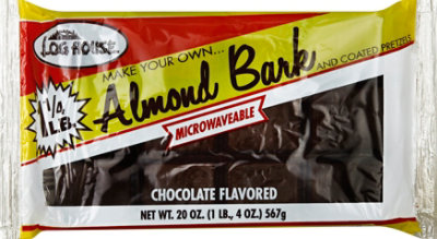 Log House Almond Bark Choc - 24 OZ - Image 2