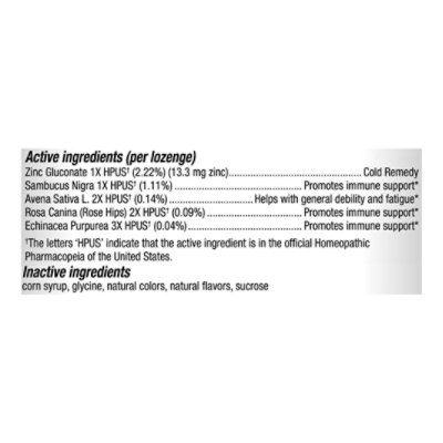 Cold Eeze Plus Defense Citrus W Elderberry Lozenge - 25 CT - Image 3