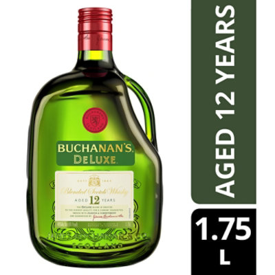 Buchanan's DeLuxe Aged 12 Years Blended Scotch Whisky - 1.75 Liter
