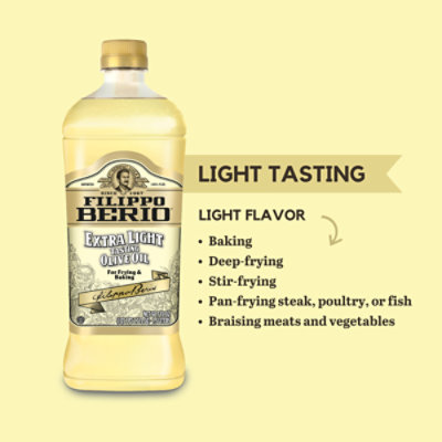 Filippo Berio Extra Light Olive Oil - 50.7 Fl. Oz. - Image 3