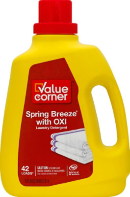 Value Corner Laundry Detergent Liquid Spring Oxi - 75 FZ - Image 2