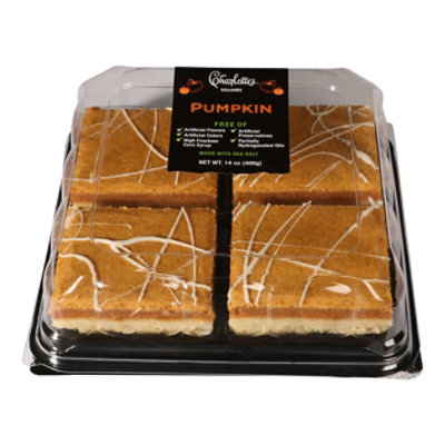 Charlottes Pumpkin Squares - 15.72 OZ