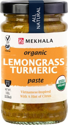 Mekhala Lemongrass Paste Tumeric - 3.53 OZ - Image 2