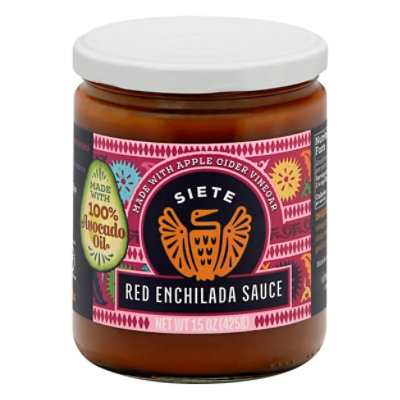 Siete Red Enchilada Sauce - 15 Oz