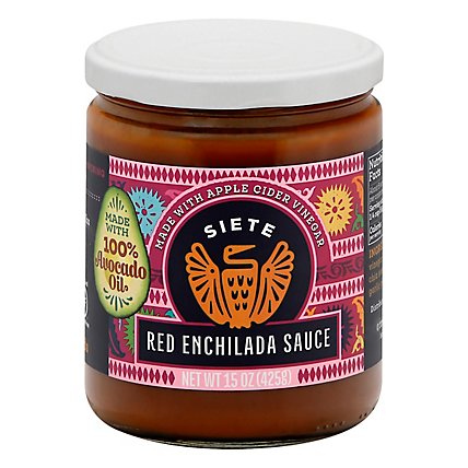 Siete Red Enchilada Sauce - 15 Oz - Image 3