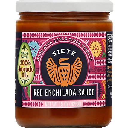 Siete Red Enchilada Sauce - 15 Oz - Image 2
