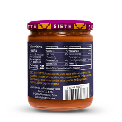 Siete Red Enchilada Sauce - 15 Oz - Image 4