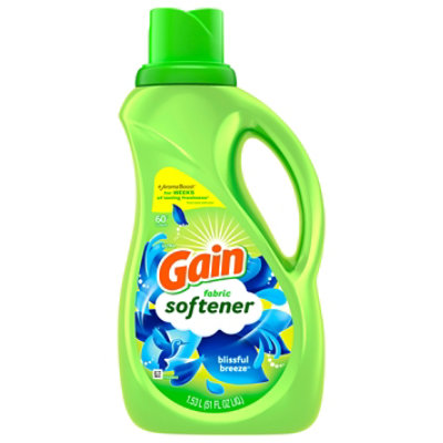Gain Blissful Breeze 60 Loads HE Compatible Fabric Softener 51 Fl. Oz. Randalls