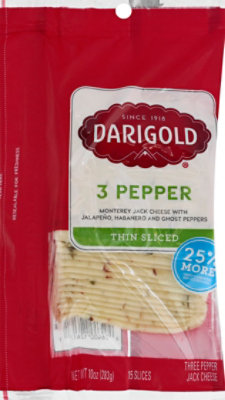 Darigold Pepper Jack Cheese Slices - 10 OZ - Image 2