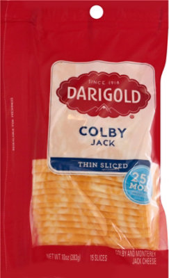 Darigold Colbyjack Cheese Slices - 10 OZ - Image 2