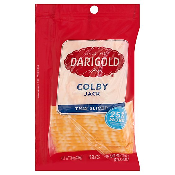 Darigold Colbyjack Cheese Slices - 10 OZ