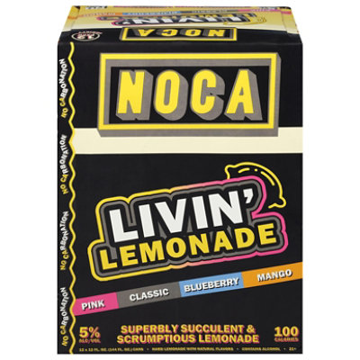 Noca Livin' Lemonade Variety - 12-12 Fl. Oz. - Albertsons