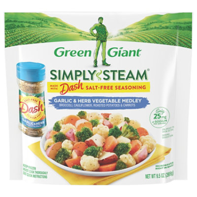 Green Giant Simply Steam Dash Garlic Herb Veggie Medley - 9.5 OZ