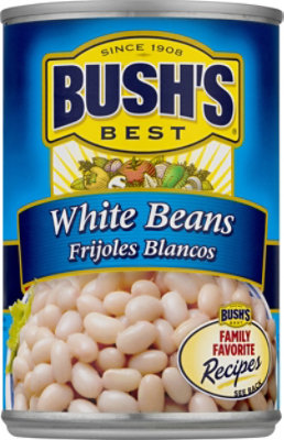 BUSH'S BEST White Beans - 16 OZ