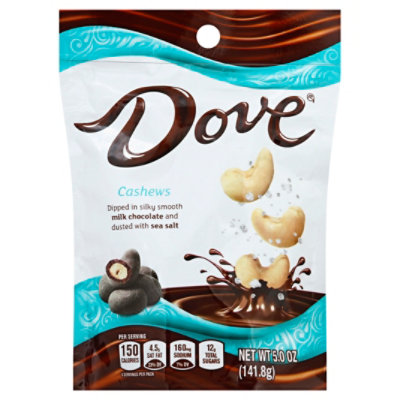 Dove Cashews Milk Chocolate Sea Salt 5 OZ Safeway
