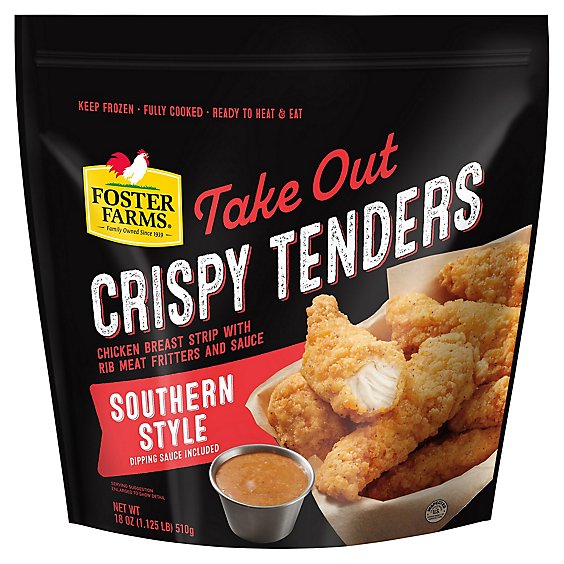 Foster Farms Fully Cooked Crispy Tenders Southern Chicken Dipping Sauce - 18 OZ