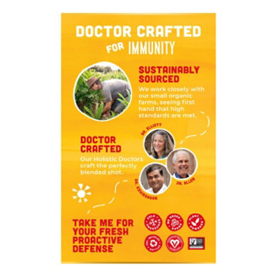 Vive Organic Immunity Boost Original Ginger and Turmeric Wellness Shot Multipack  4 Count - 2 Fl Oz Each - Image 2