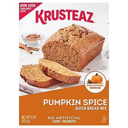 Krusteaz Pumpkin Spice Quick Bread Mix - 15 Oz - Image 1
