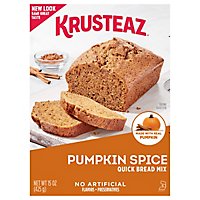 Krusteaz Pumpkin Spice Quick Bread Mix - 15 Oz - Image 1