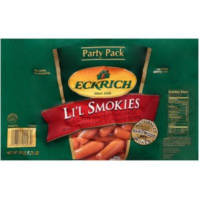 Eckrich Li'l Smokies Cocktail Smoked Sausage Links - 1.7 Lb - Image 2