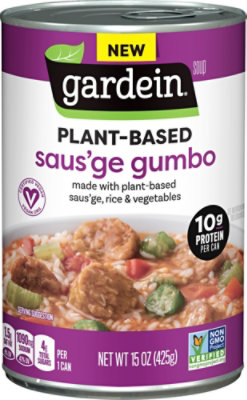 Gardein Plant Based Sausge Gumbo Soup - 15 OZ - Image 2