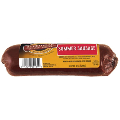 Sheboygan Sausage Summer Sausage - 9 OZ