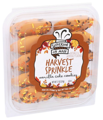 Harvest Sprinkle Vanilla Cake Cookies - 7.7 OZ - Image 4