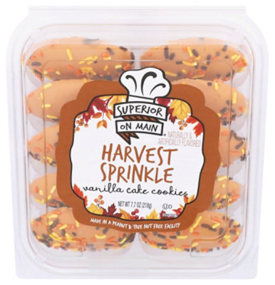 Harvest Sprinkle Vanilla Cake Cookies - 7.7 OZ - Image 3