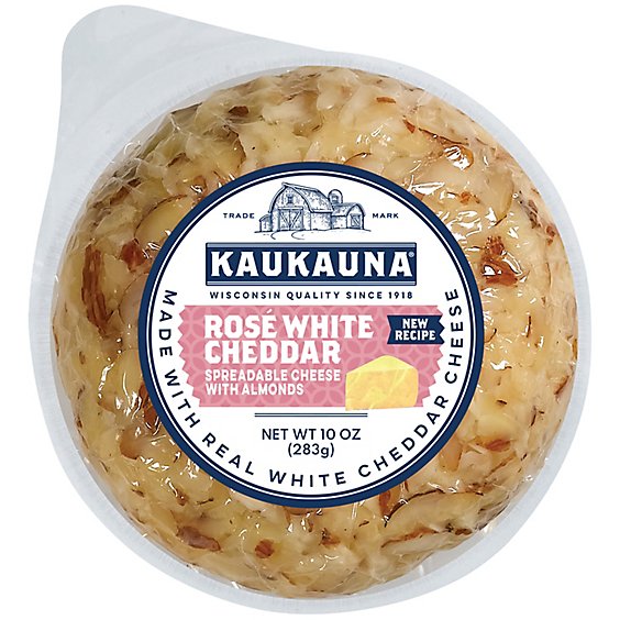 Kaukauna Ball Rose Cheese - 10 OZ
